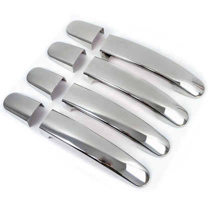 OMAC Car Door Handle Cover Protector for Ford Transit 150 2015-2024 Steel 8 Pcs '2624043