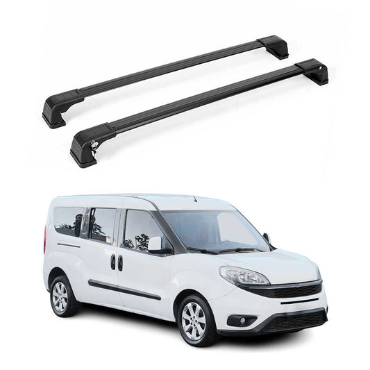 2015-2022 RAM ProMaster City Roof Rack Cross Bars Black