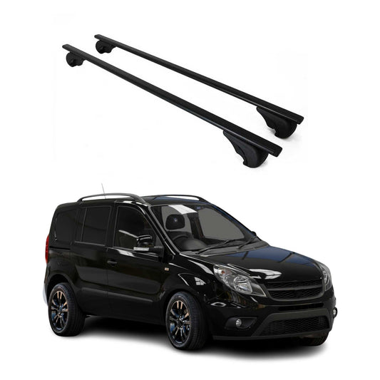 2015-2022 Ram Promaster City Roof Rack Cross Bars Black