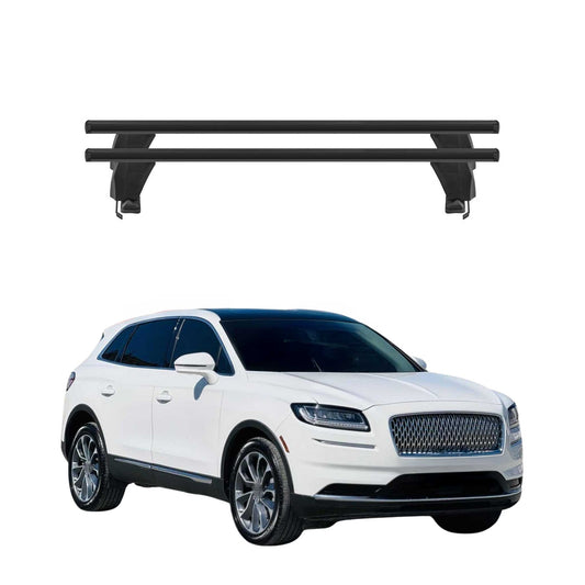 2019-2023 Lincoln Nautilus Roof Rack Cross Bars Black