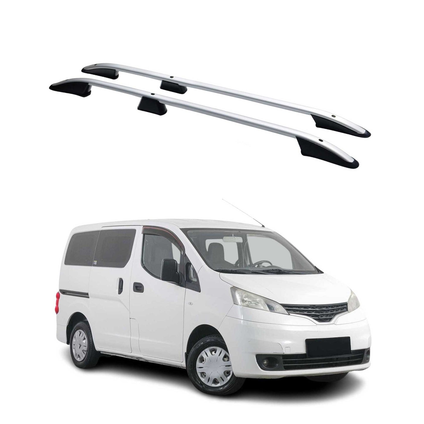 2013-2021 Nissan NV200 Roof Rack Rails Side Rails Silver
