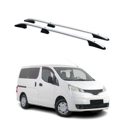 2013-2021 Nissan NV200 Roof Rack Rails Side Rails Silver
