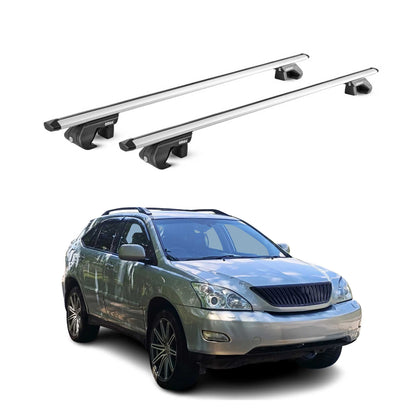 2003-2015 Lexus RX Roof Rack Cross Bars Silver