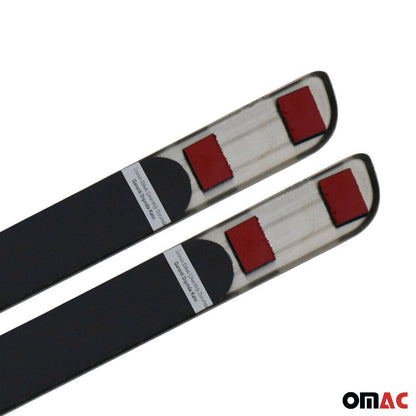 OMAC Chrome LED Illuminated SPORT Door Sill Cover Scuff Plate S.Steel 2 Pcs 9696090S