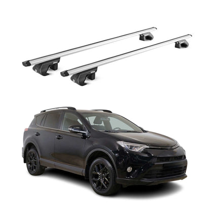 2019-2025 Toyota RAV4 Adventure Roof Rack Cross Bars Luggage Carrier 2 Pcs