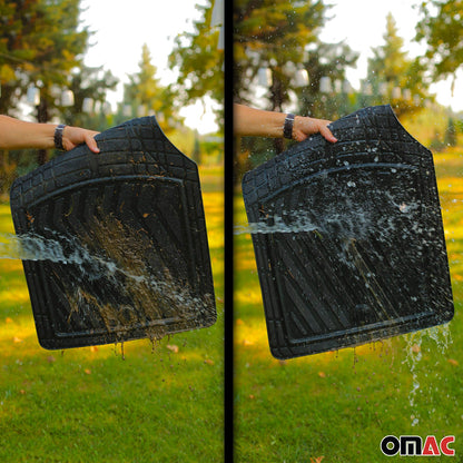 2023-2026 Honda HR-V Semi-Custom fit Floor Mats Liner All Weather 3D Black Waterproof 4Pcs