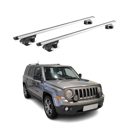 2007-2017 Jeep Patriot Roof Rack Cross Bars Luggage Carrier 2 Pcs