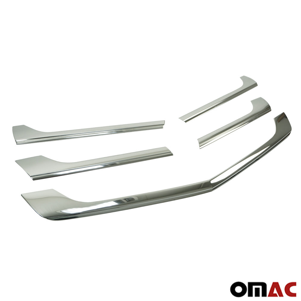 OMAC Front Bumper Grill Trim Molding for Mercedes Sprinter W906 2014-2018 Steel 5x 4724082