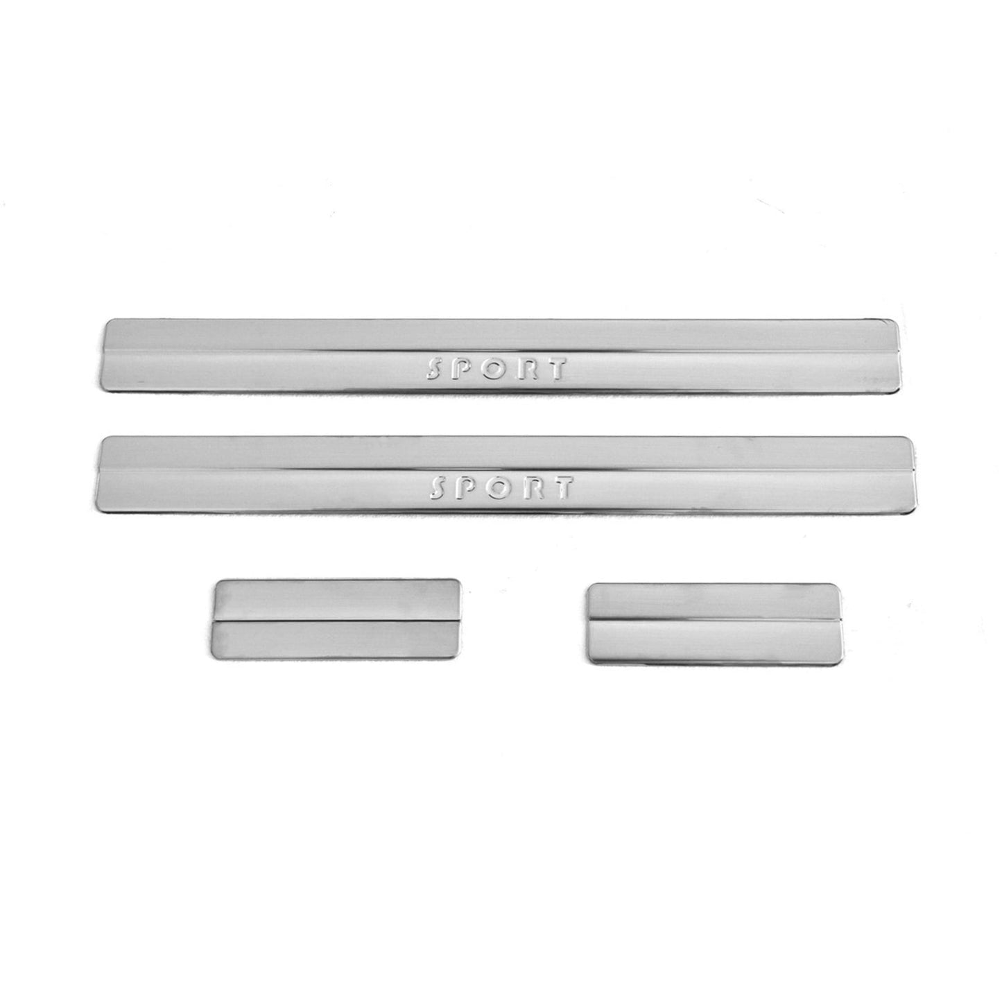 OMAC Door Sill Scuff Plate Scratch Protector for Toyota Corolla 2020-2024 Steel 4x U018937