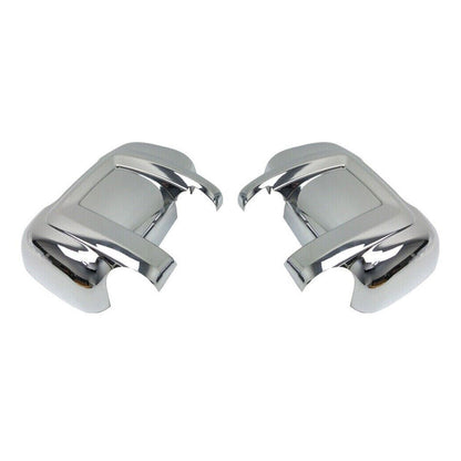 2014-2025 RAM ProMaster Side Mirror Cover Caps ABS Chrome Silver 2Pcs