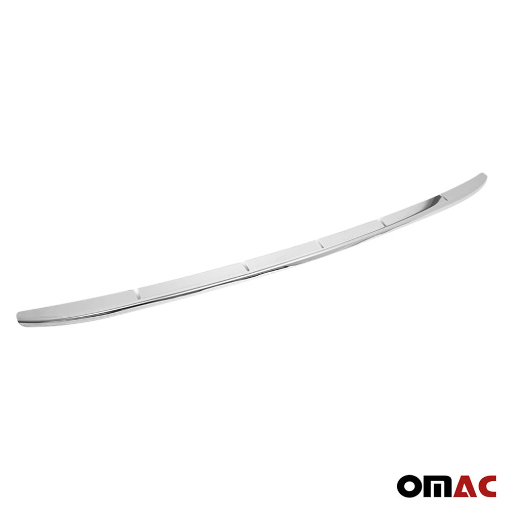 OMAC Front Bumper Trim Molding for Ford Transit Connect 2014-2019 Steel Silver 1 Pc 2627083