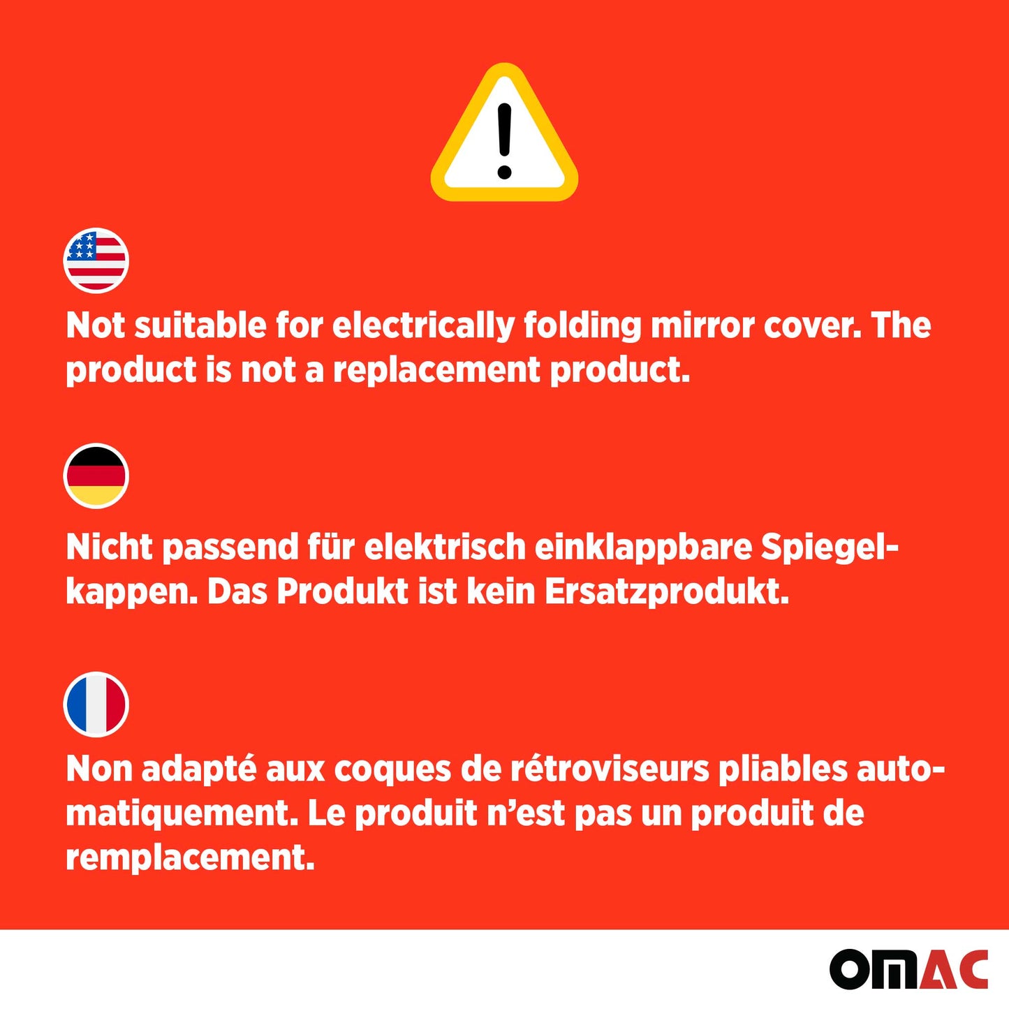 2008-2014 Mini Cooper Clubman R55 Side Mirror Cover Caps Stainless Steel Silver 2 Pcs