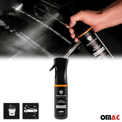 OMAC Premium Car Glass Window Cleaner Purifying Polisher Long Term Protection 10oz HF01018