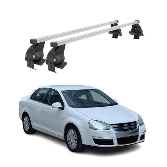 2006-2010 VW Jetta A5 Roof Rack Cross Bars Silver