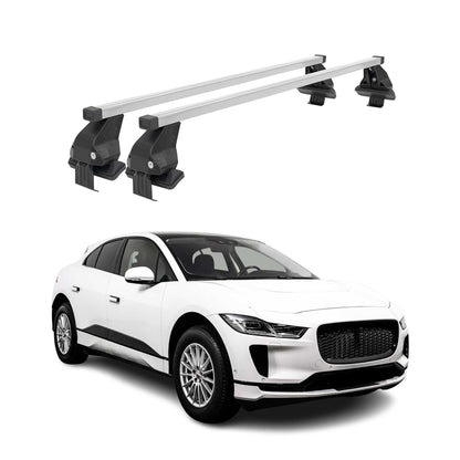 2019-2025 Jaguar I-Pace Roof Rack Cross Bars Silver