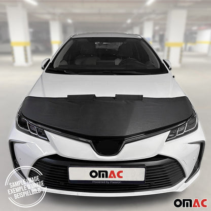 OMAC Car Bonnet Mask Hood Bra for Ford C-Max 2010-2015 Carbon Black 2609BSC4