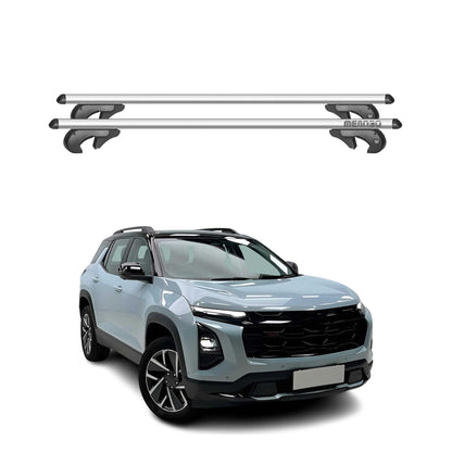 2025 Chevrolet Equinox Roof Rack Cross Bars Luggage Carrier Gray 2Pcs