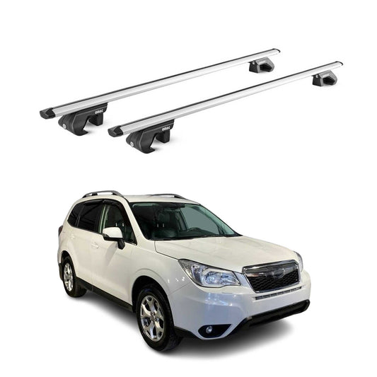 2014-2018 Subaru Forester Roof Rack Cross Bars Silver