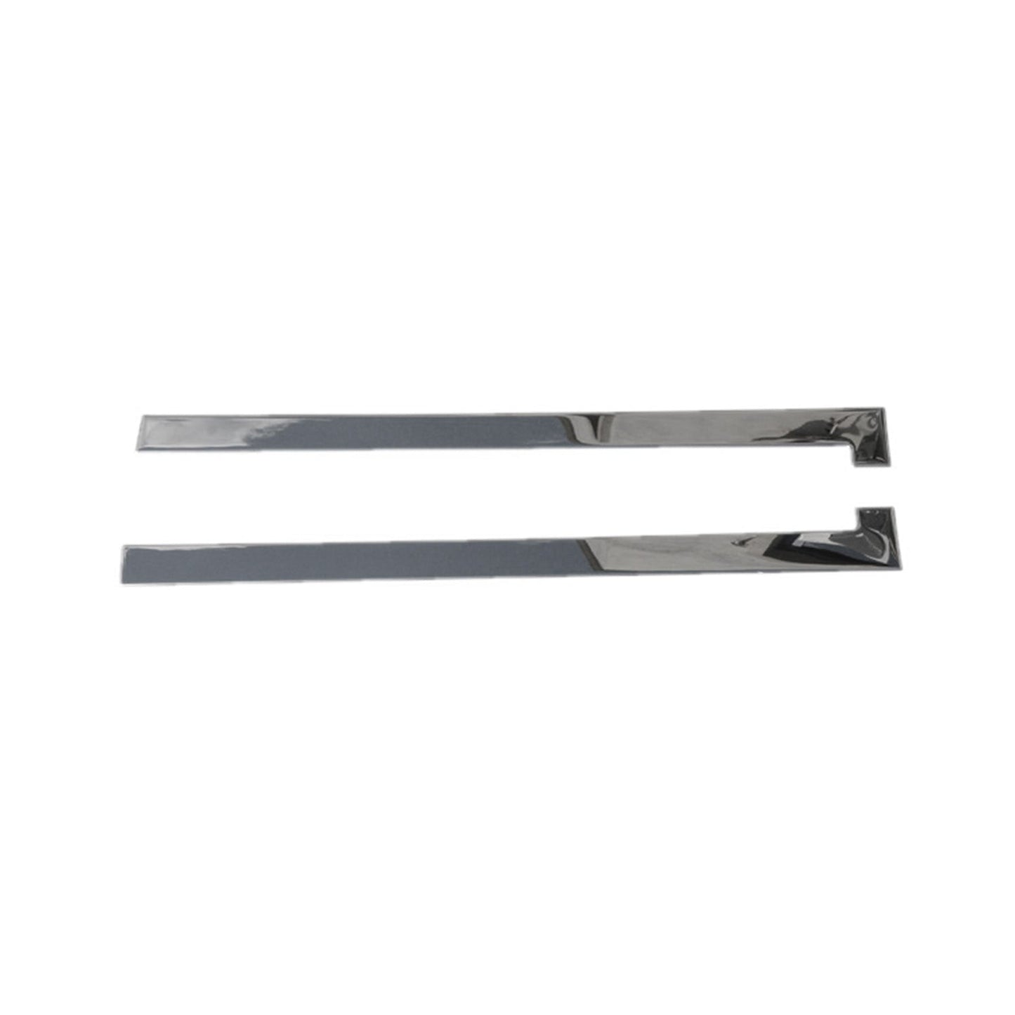 OMAC For Fiat Doblo 2010-2021 Chrome Side Sliding Door Trim S.Steel 2 Pcs U005885