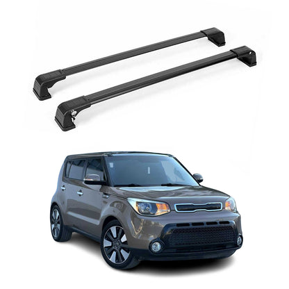 2009-2013 Subaru Forester Roof Rack Cross Bars Black
