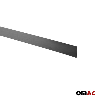 OMAC Rear Trunk Molding Trim for VW Amarok 2010-2020 Stainless Steel Dark 1Pc 7535052B