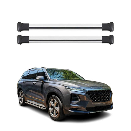 2024-2026 Hyundai Santa Fe Roof Rack Cross Bars Luggage Carrier Gray 2Pcs