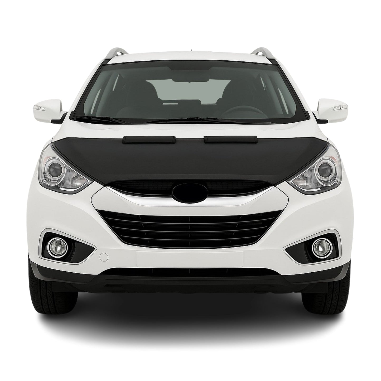 2010-2015 Hyundai Tucson Car Bonnet Mask Hood Bra Black 1 Pc