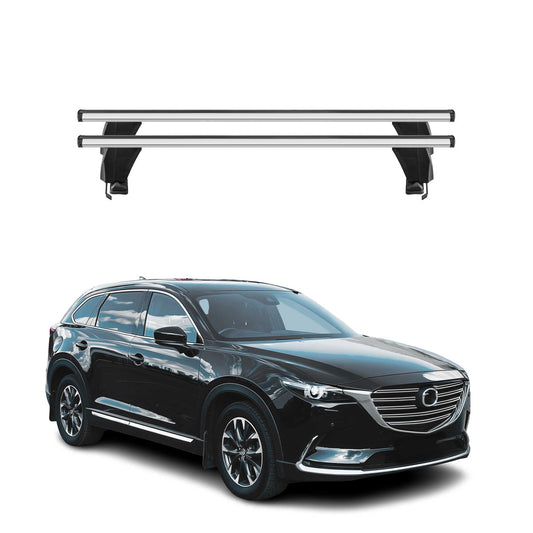 2016-2023 Mazda CX-9 Roof Rack Cross Bars Silver