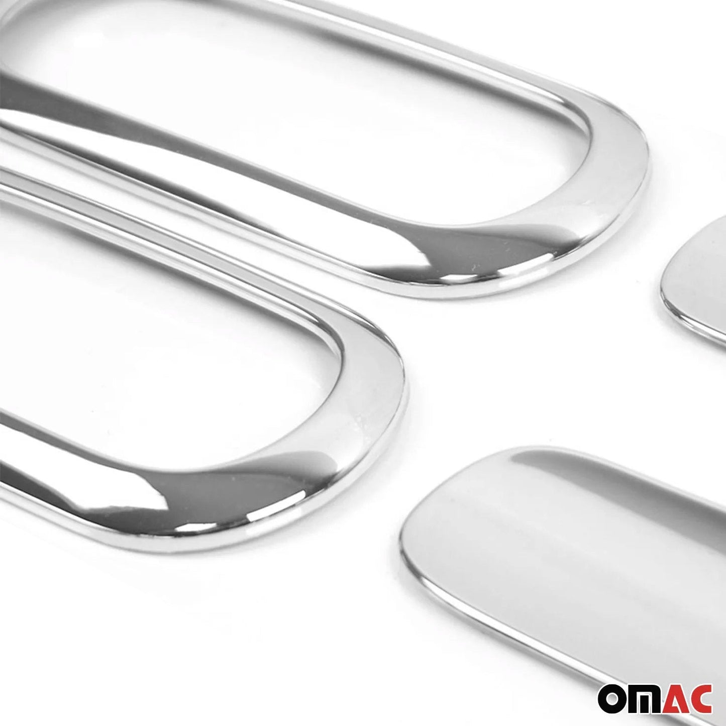 OMAC Car Door Handle Cover Protector for Mazda MX-5 Miata 2016-2023 Silver Chrome ID-4604031