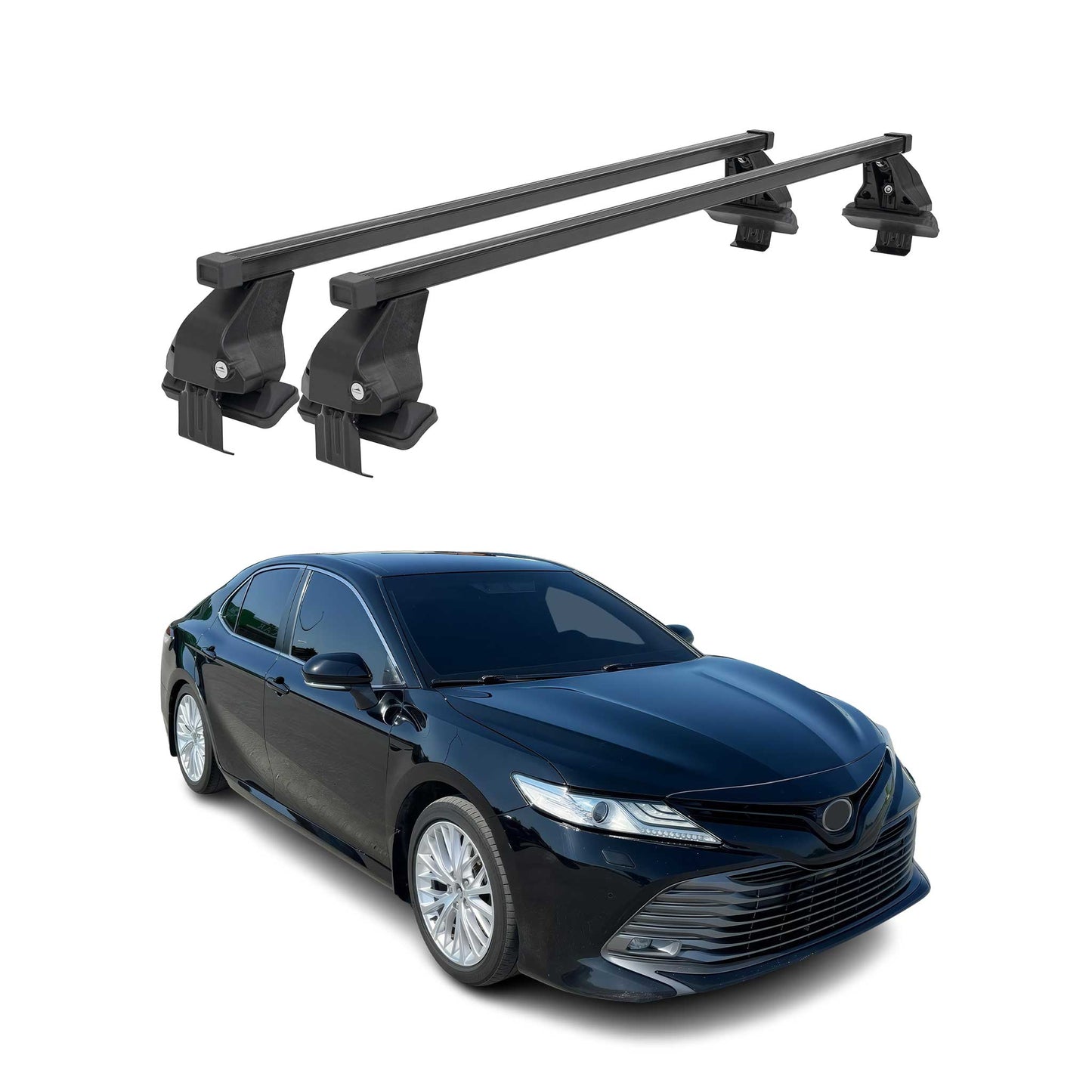 2018-2024 Toyota Camry Roof Rack Cross Bars Black