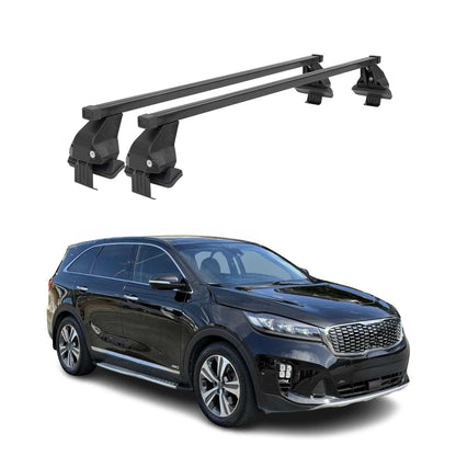 2016-2020 Kia Sorento Roof Rack Cross Bars Black