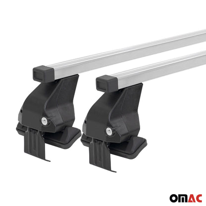 OMAC Smooth Roof Racks Cross Bars Luggage Carrier for Honda Civic 2022-2024 Gray 2Pcs G001856