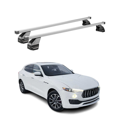 2017-2024 Maserati Levante Roof Rack Cross Bars Silver