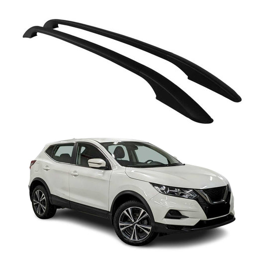 2014-2021 Nissan Qashqai Roof Rack Rails Side Rails Black