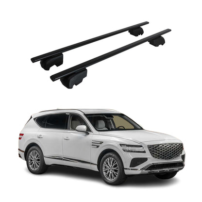 2021-2026 Genesis GV80 Roof Rack Cross Bars Black