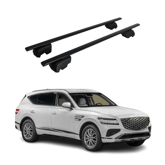 2021-2026 Genesis GV80 Roof Rack Cross Bars Black