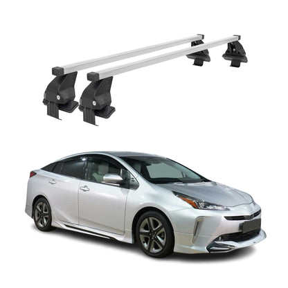 2016-2018 Toyota Prius Roof Rack Cross Bars Silver
