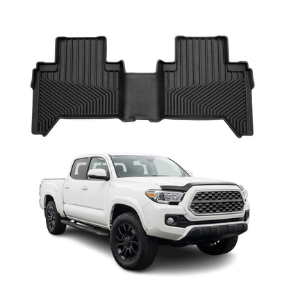 2005-2015 Toyota Tacoma Double Cab Premium Floor Mats Liners Second Row Rear