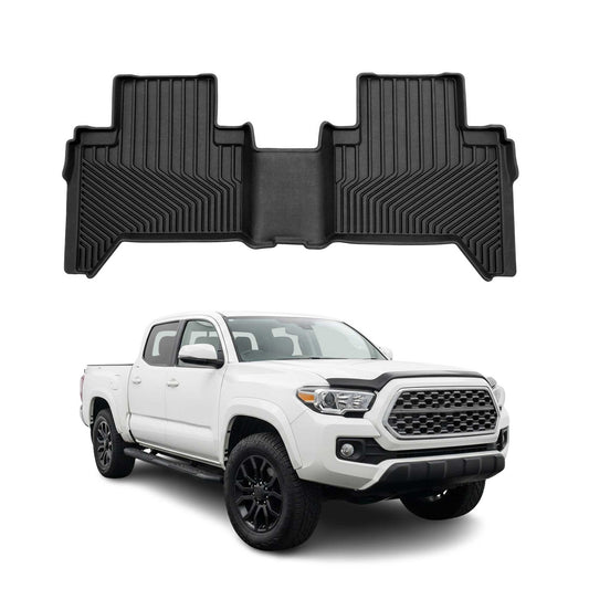 2005-2015 Toyota Tacoma Double Cab Premium Floor Mats Liners Second Row Rear