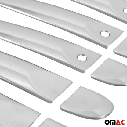 OMAC Car Door Handle Cover Protector for Nissan Cube 2009-2014 Steel Chrome Sensor '5087042