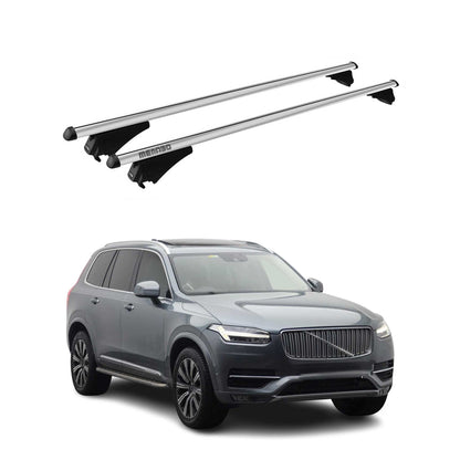 2016-2026 Volvo XC90 Roof Rack Cross Bars Silver