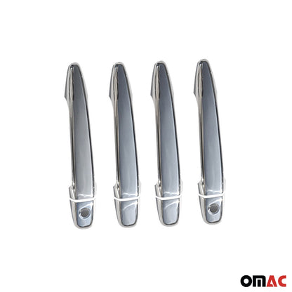 OMAC Car Door Handle Cover Protector for Lexus GX 470 2003-2009 Chrome 2 Key Hole U012713