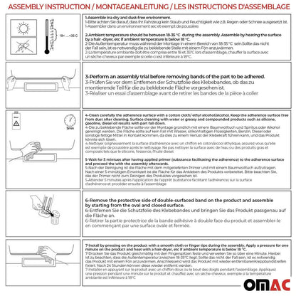 2014-2022 Land Rover Range Rover Sport Rear Trunk Molding Trim Stainless Steel Silver