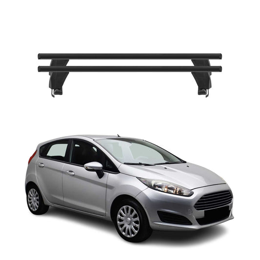 2014-2019 Ford Fiesta Roof Rack Cross Bars Black