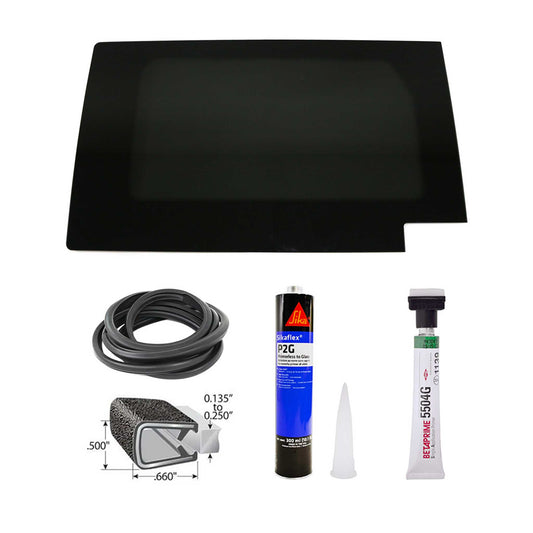 2014-2025 RAM ProMaster Window Glass Fit Kit Rear Right Side Sliding Door L4