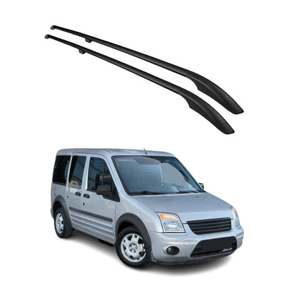 2010-2013 Ford Transit Connect L1 Short Roof Rack Rails Side Rails Black