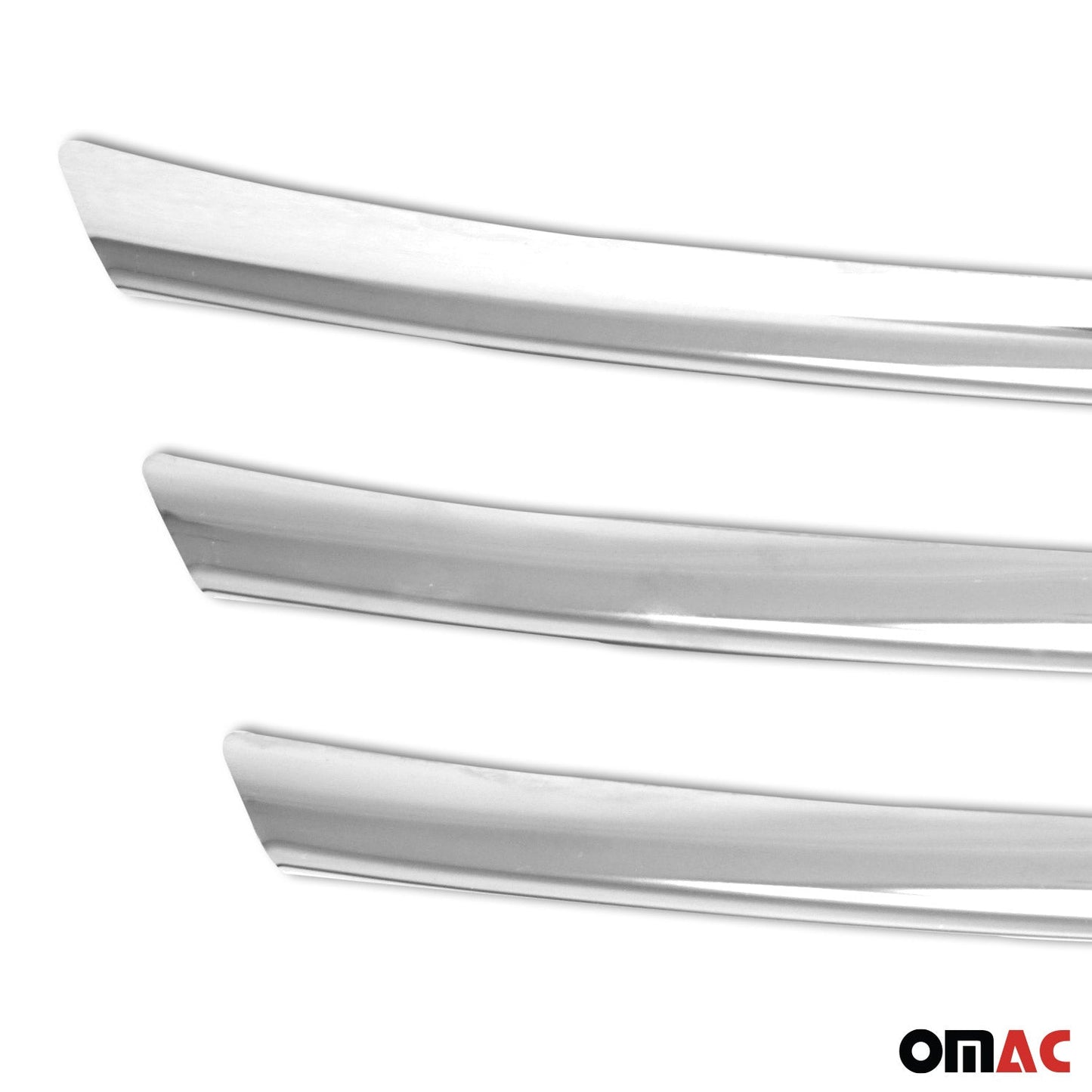 OMAC Front Bumper Grill Trim Molding for Hyundai Elantra GT 2013-2017 Steel Chrome '3215083