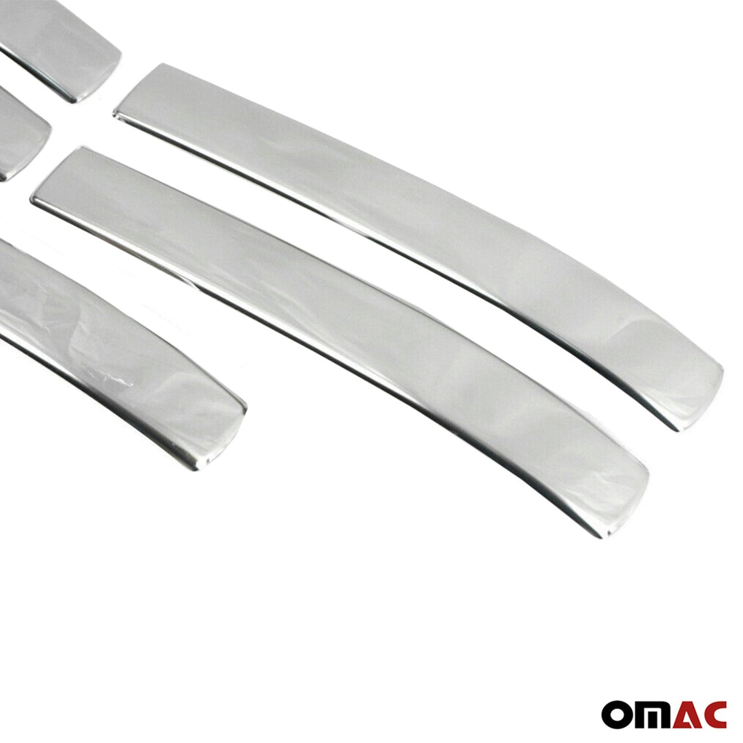 OMAC Chrome Door Handle Cover for Mercedes Metris 2016-2023 Trim S.Steel 5 Pcs 3536401