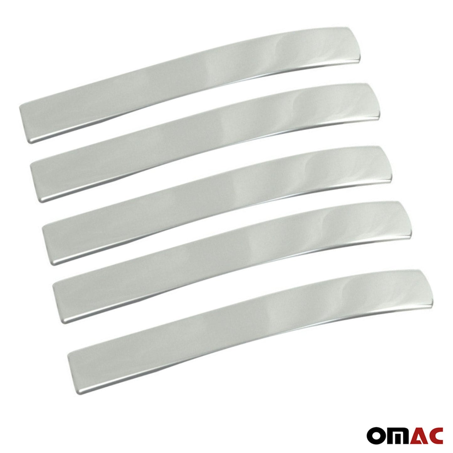 OMAC Chrome Door Handle Cover for Mercedes Metris 2016-2023 Trim S.Steel 5 Pcs 3536401