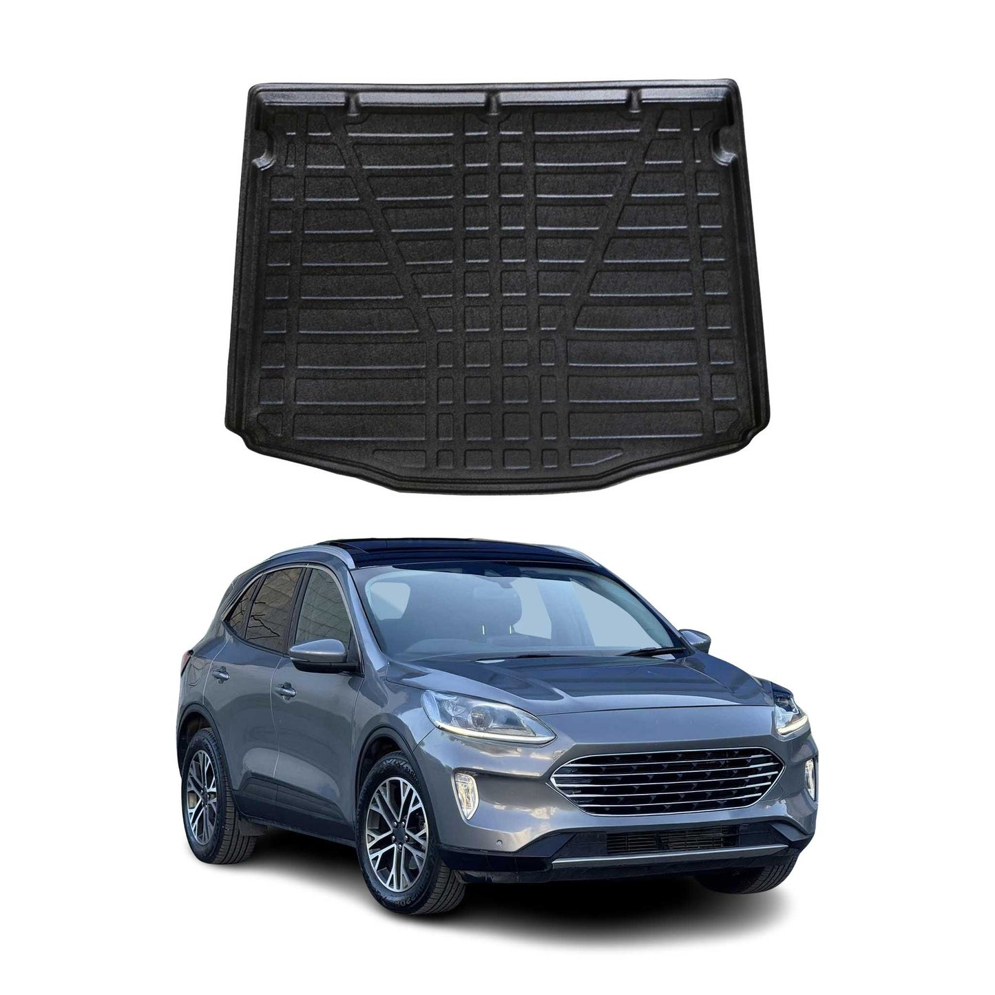 2020-2025 Ford Escape Cargo Liner Trunk Mat All Weather Black